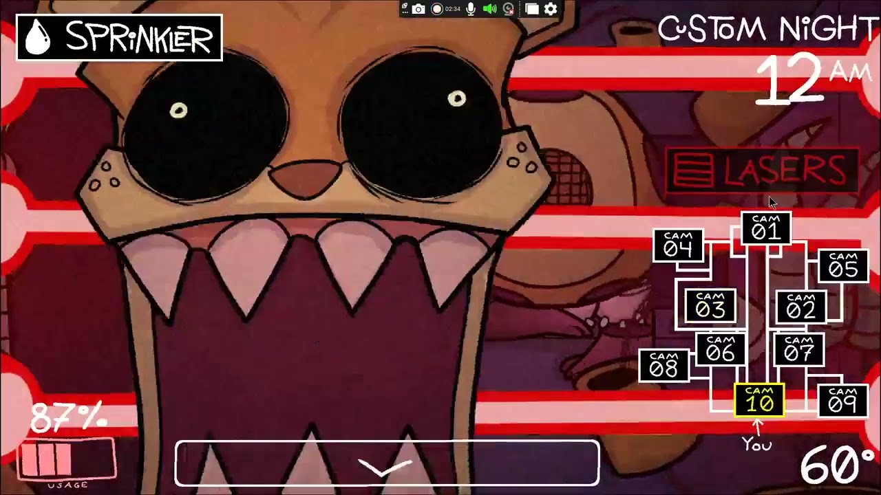 اصعب تحدي لعبته||Five Nights at Friedrich's