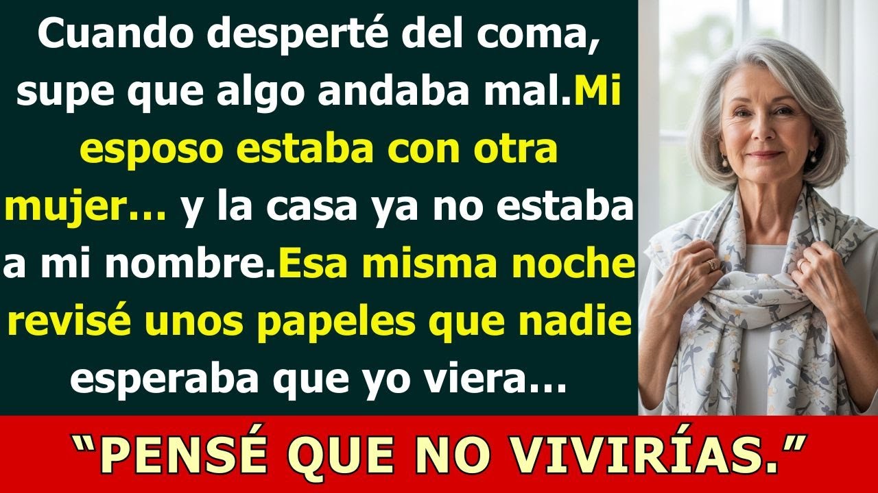 Tras el coma, mi esposo dio la casa a su amante  “Pensé que no vivirías”  Horas después…