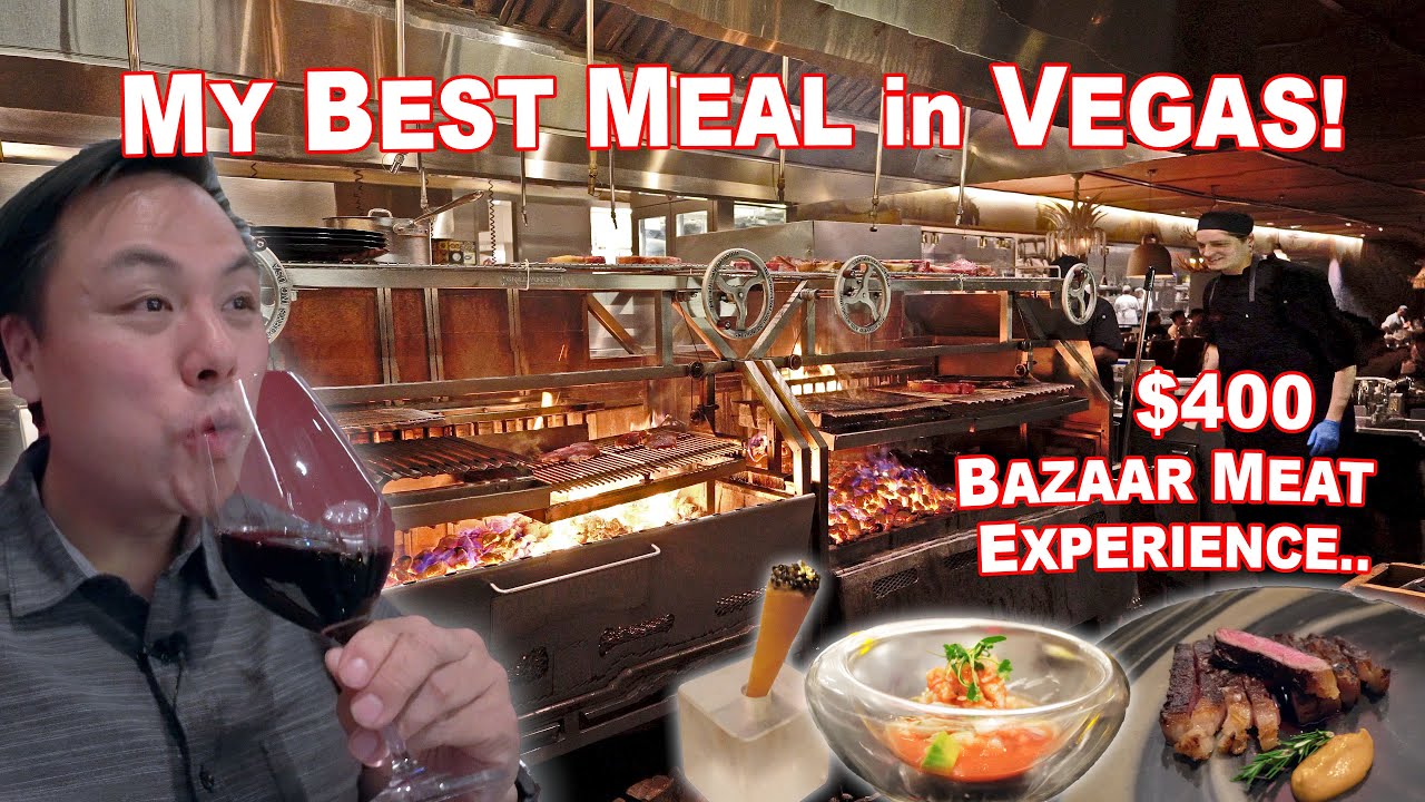 Мой лучший ужин в Вегасе! Bazaar Meat за 400 долларов