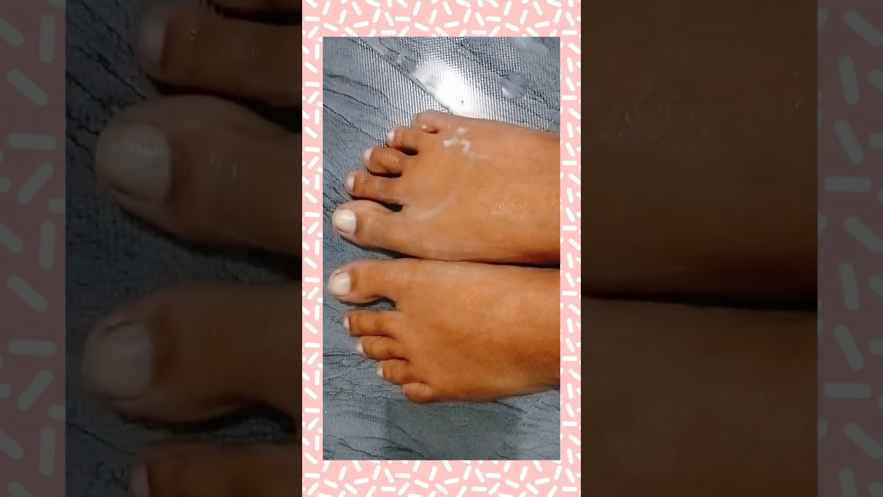 Natural pedicure at home #selfcare