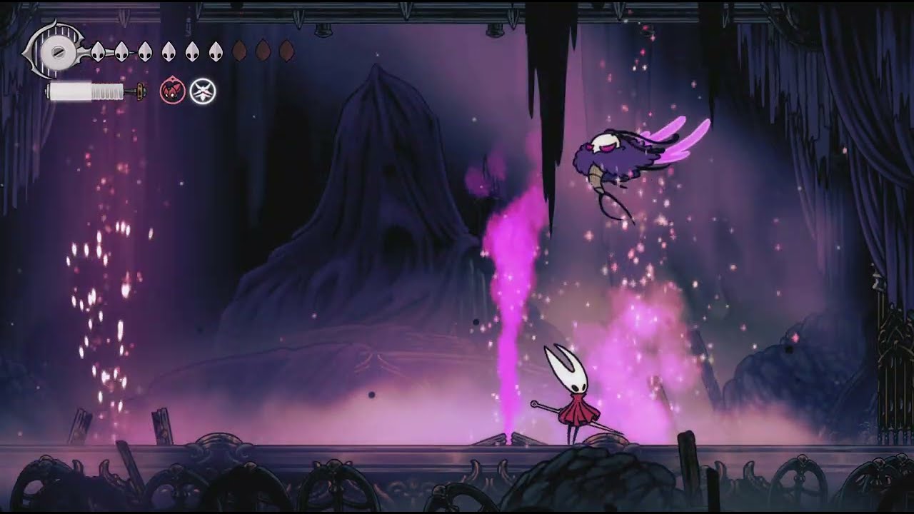 Hollow Knight: Silksong - Tormented Trobbio Boss Fight - PS5