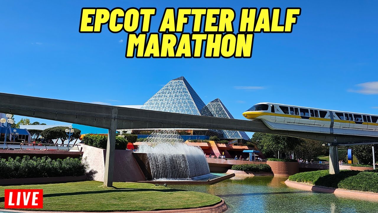 🔴 Live: Epcot Saturday after the run for rides and run Disney talk at Walt Disney World 1/10/2026