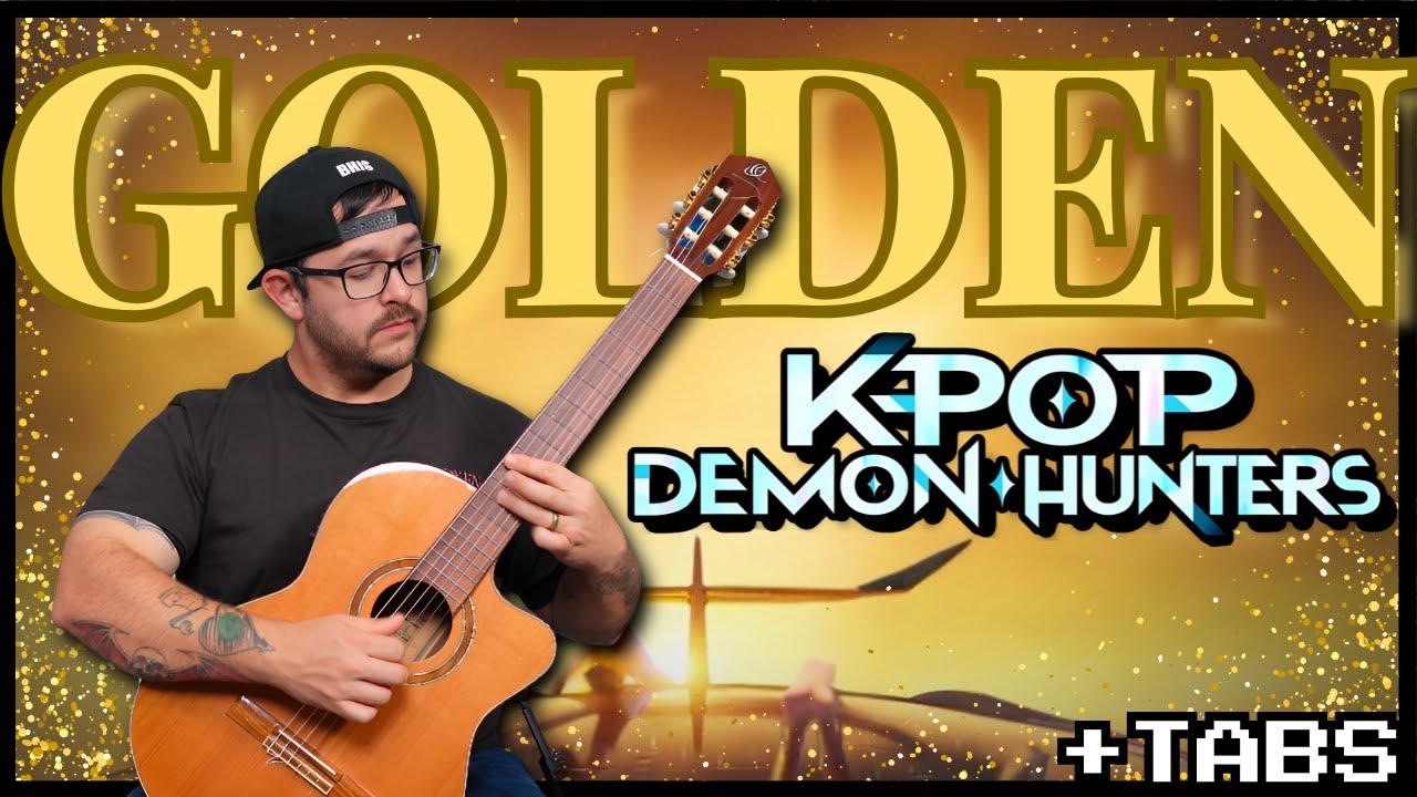 Golden – KPop Demon Hunters | Classical Guitar Arrangement (+TABS)
