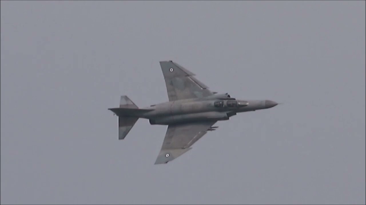 Rhino does a cracking display at a Greek Spotters Day on the 16th March 2026.