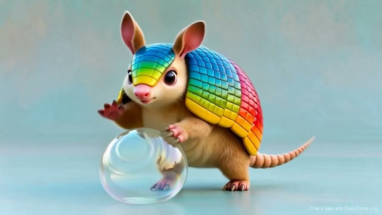 Dillo o Tatu e sua Bola de Sabão