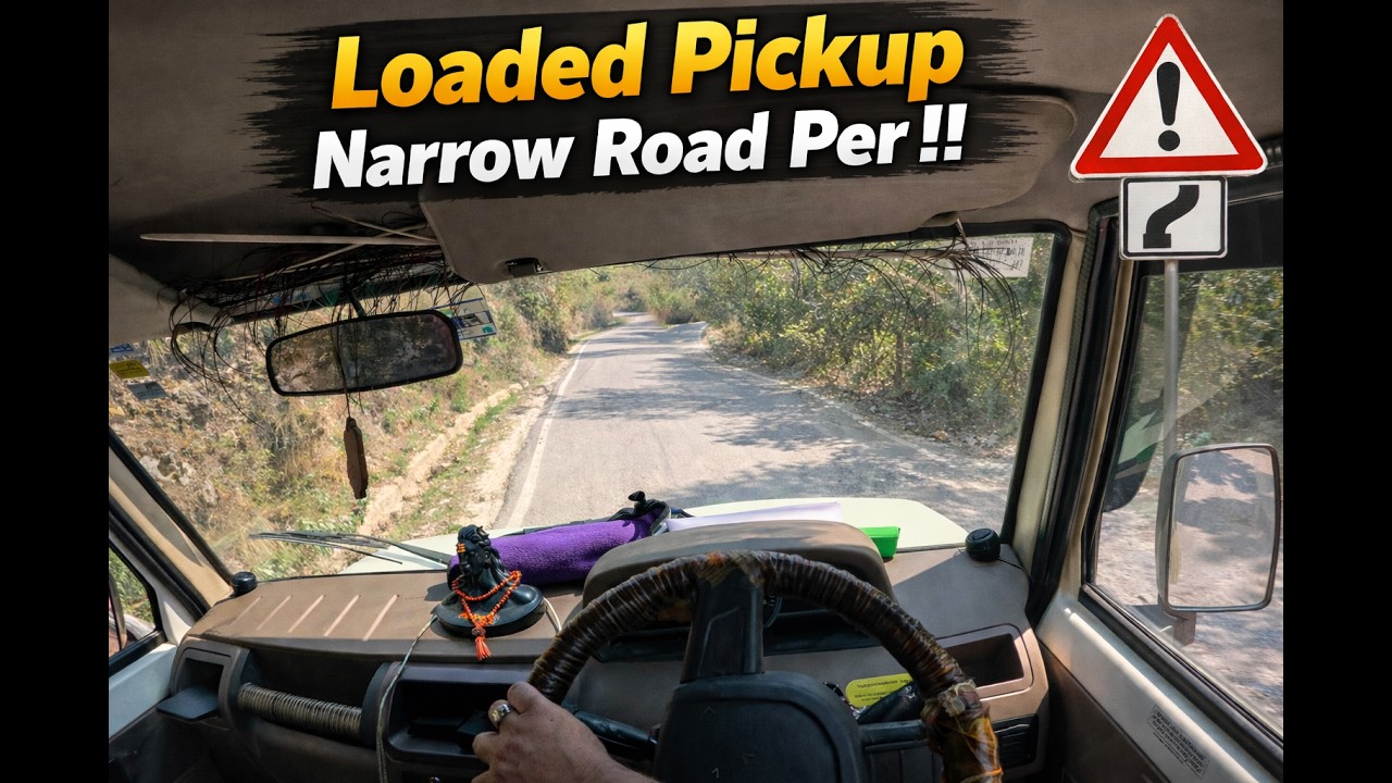 Bolero 4x4 full load, steep climbs – इतना heavy और भी चल सकता है?