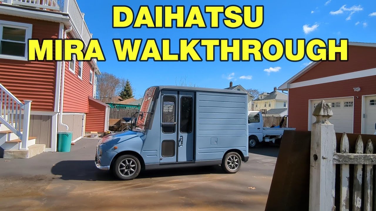 Daihatsu Mira Walkthrough Van L500V - Обзор... (Обзорное прохождение?)