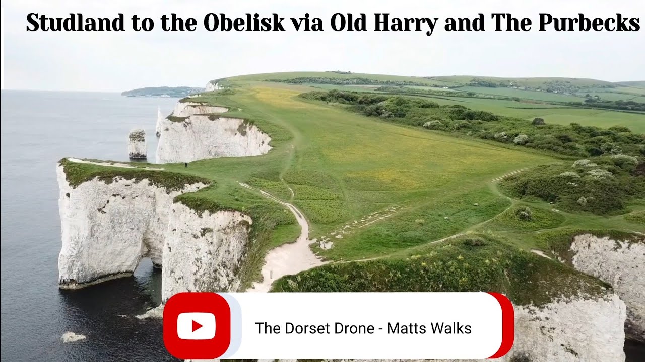 Dorset Walks - Studland to The Obelisk Via Old Harry Rocks, The Purbecks and The SWCP