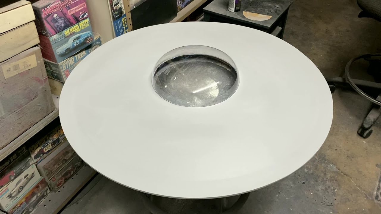 Large Scale C-57D Space Cruiser By Polar Lights Build Update 2