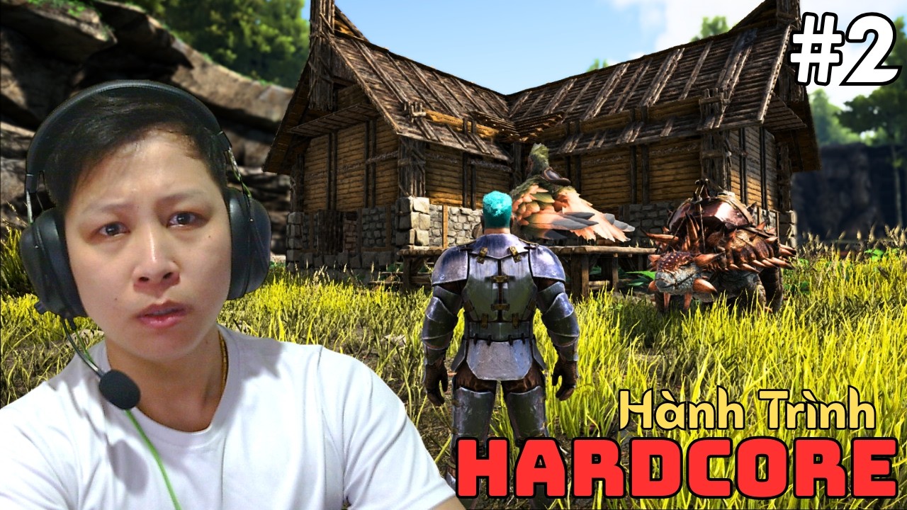 Ark HardCore Mode [#2] : Hành Trình Mới ! Tôi sinh tồn chế độ khắc nghiệt nhất  - CabGaming