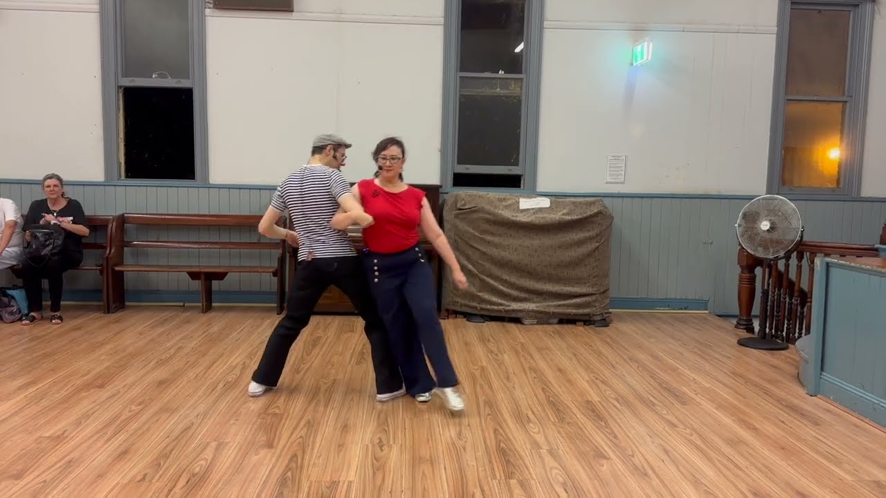Swing Dancing Advanced Dips & Tricks - reversed side by side dip and lunge dips with drags