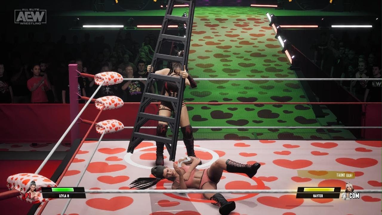 AEW: Fight Forever Leyla Hirsch vs Jamie Hayter TBS Championship LadderMatch