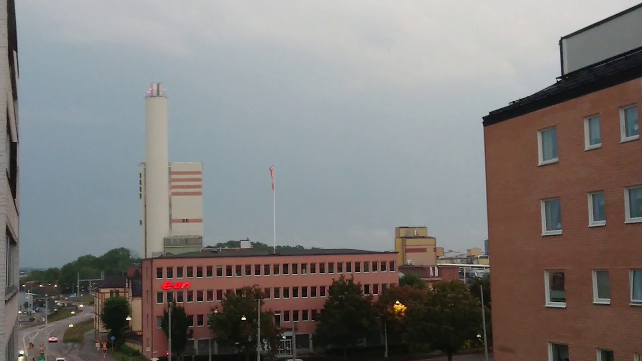 Åska Norrköping 28 augusti 2019