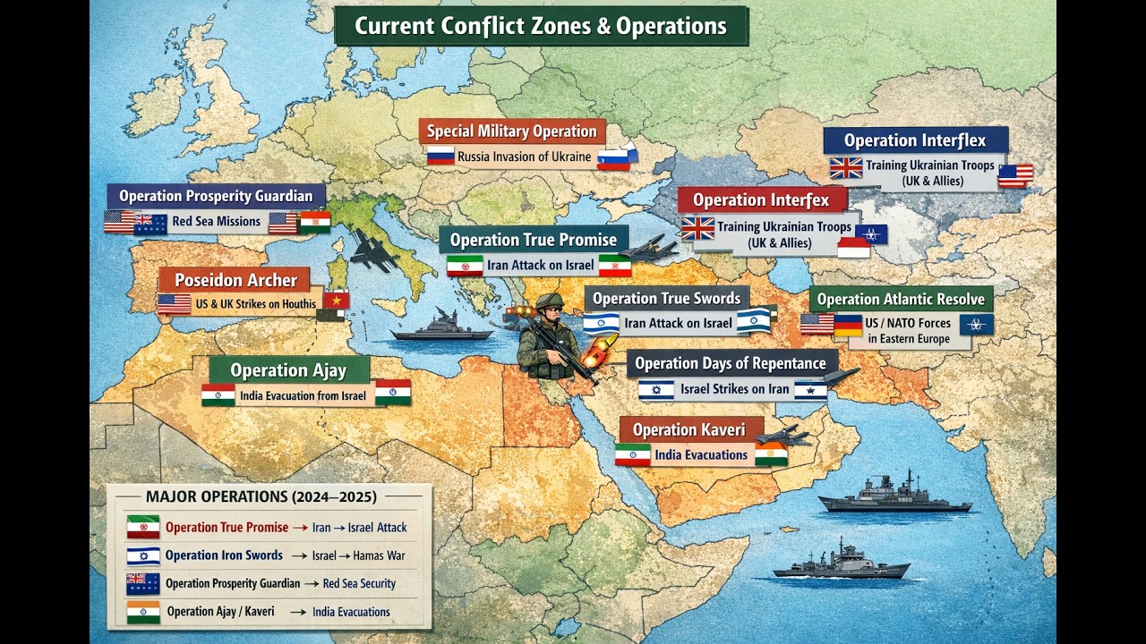 Operations in news : UPSC CSE Prelims 2026 - Must know series