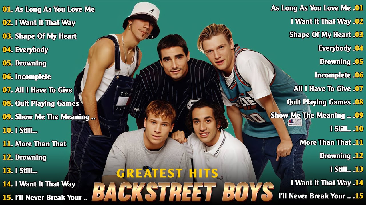 Best of Backstreet Boys🎶Backstreet Boys Greatest Hits Full Album of All Time🎶Backstreet Boy Playlist