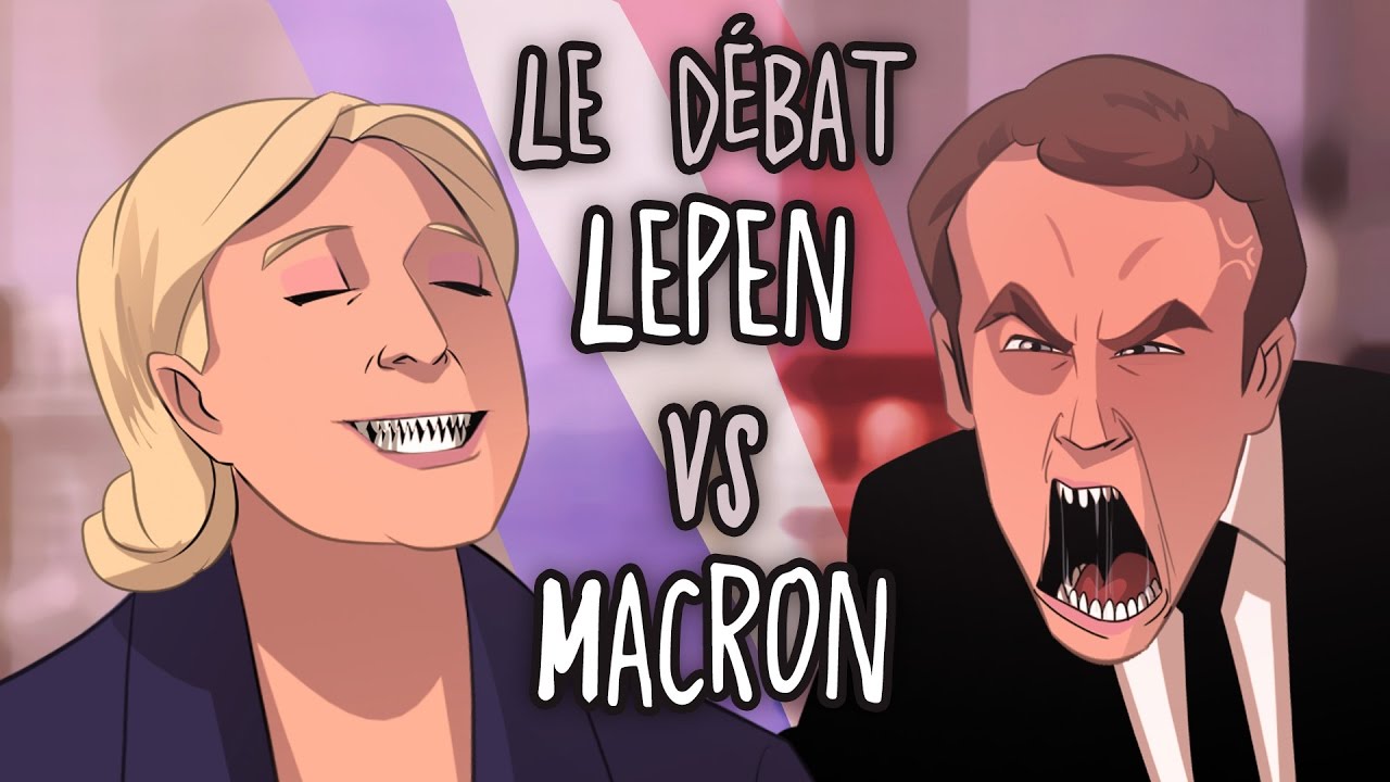 Résumé du débat Lepen VS Macron - ACTU ANIMÉE #13