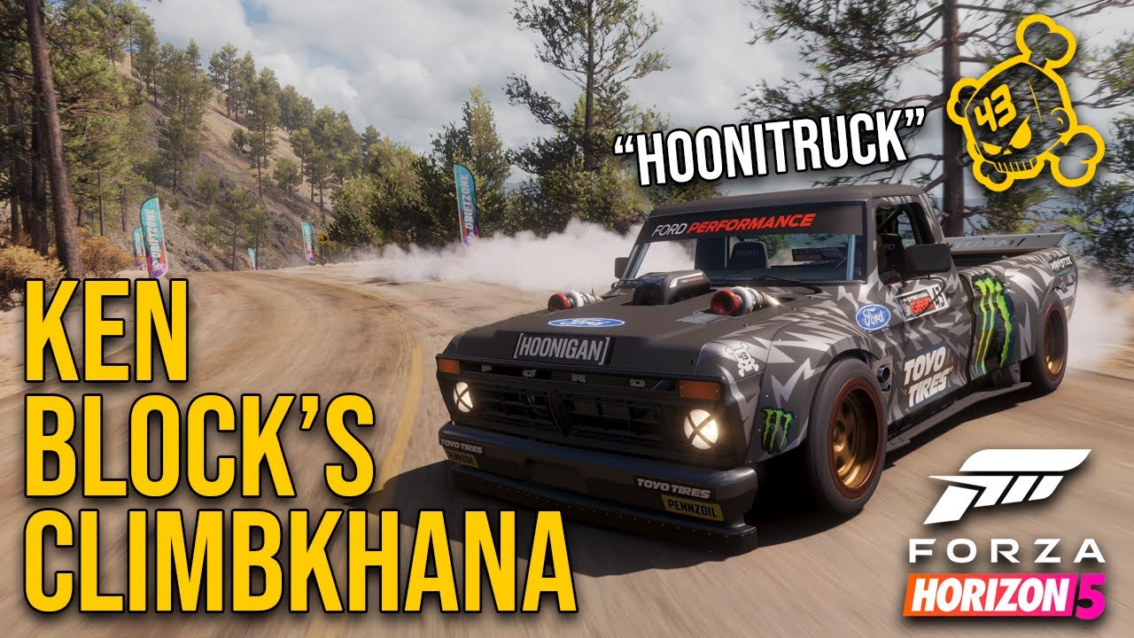 Ken Block's Climbkhana featuring the Hoonitruck - Forza Horizon 5