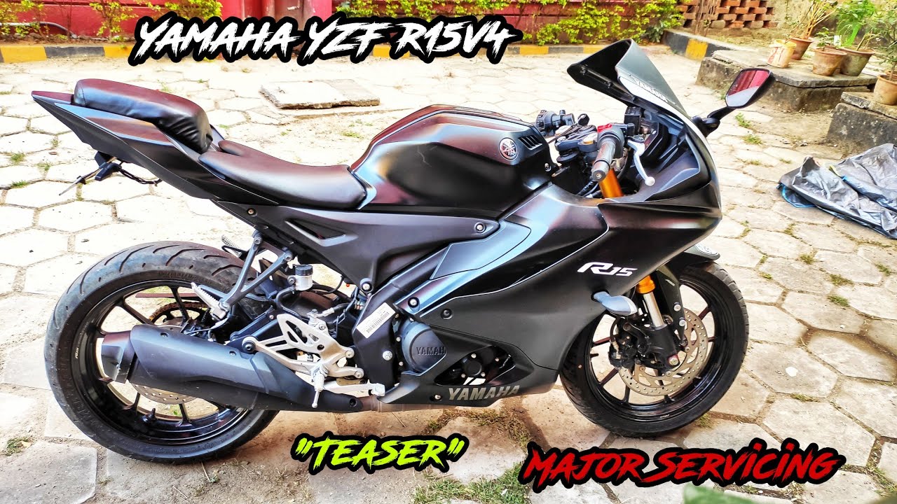 YAMAHA YZF R15V4 R15M Complete Major Servicing & Restoring Performance At Home| Official 