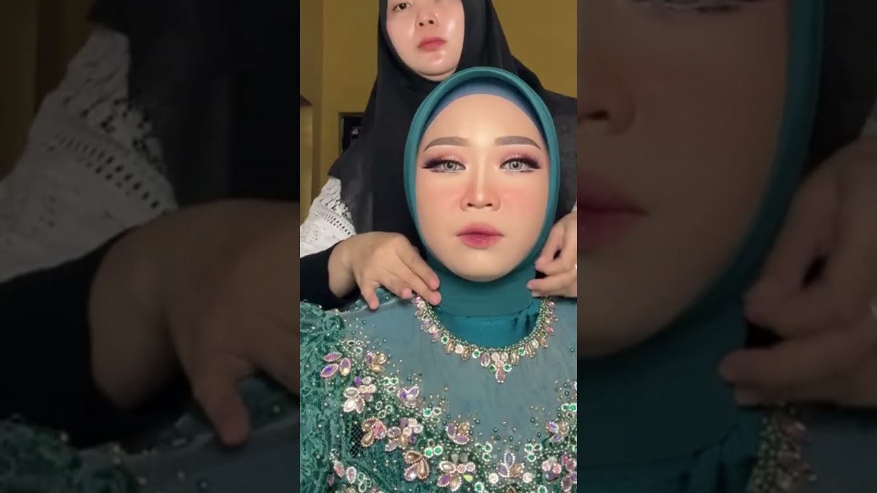 INDONESIAN BRIDAL  MAKEUP PENGANTIN ROROO MUA CIREBON WA 08970001235 #makeup  #wedding #hijab #mua 