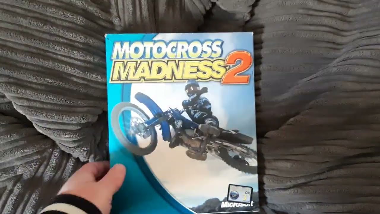 Motocross Madness 2 PC Big Box Unboxing