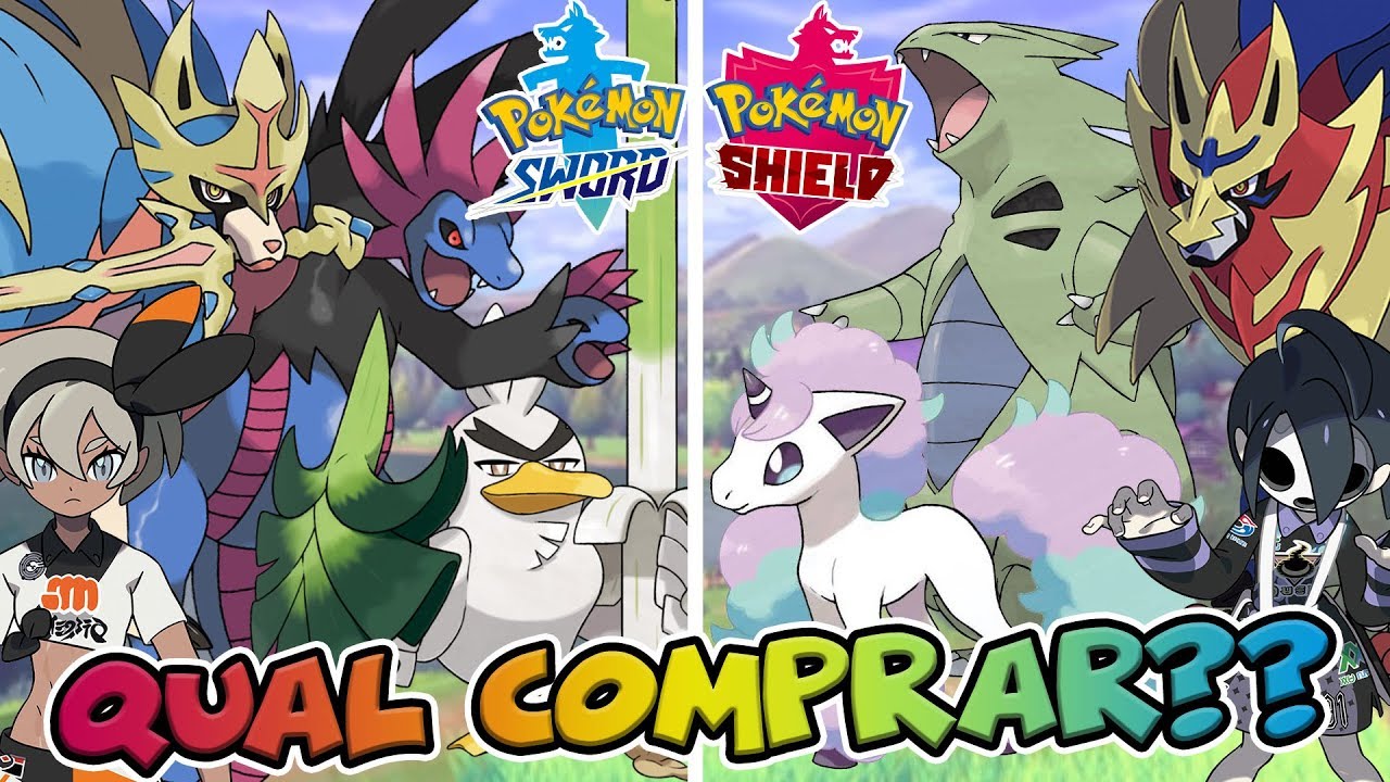 TODOS POKÉMON EXCLUSIVOS DE SWORD & SHIELD (ATÉ AGORA)!!