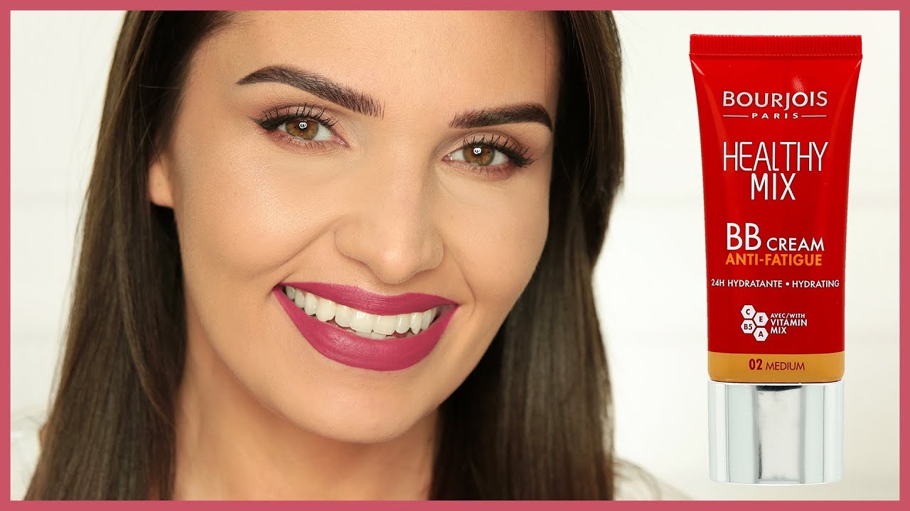 🙄 NAJLEPSZY DROGERYJNY KREM BB? | Bourjois Healthy Mix BB Cream | TEST NA ŻYWO 🙄