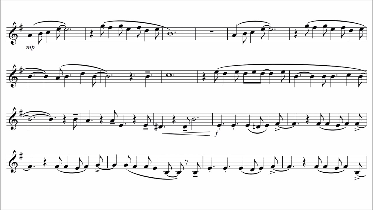 Clarinet Play-Along - La La Land - City of Stars - with piano backing track and sheet music