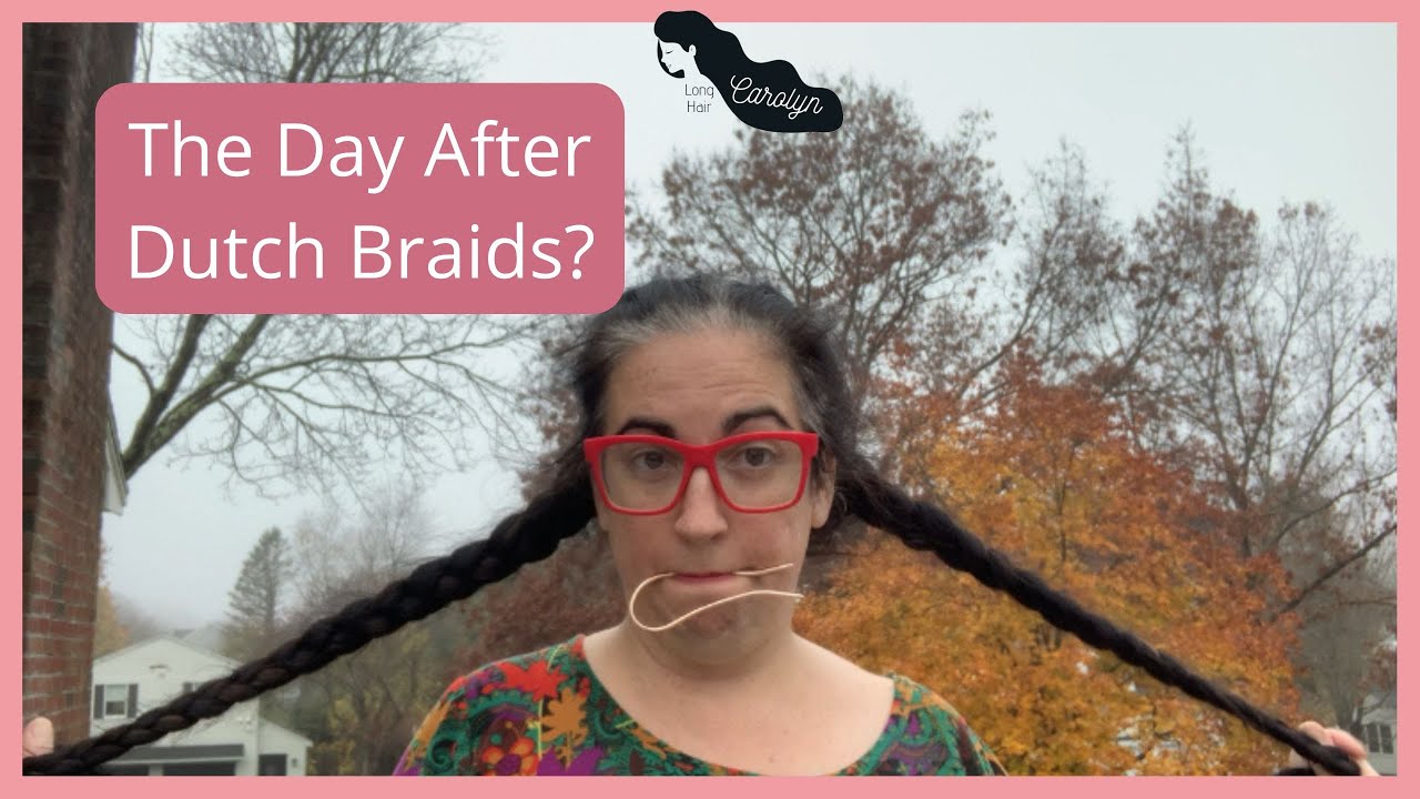 Dutch Braids Day Two: Knot Knot Bun ~ Hair Tutorial