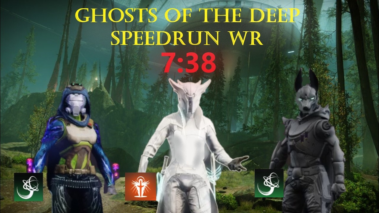 Destiny 2 Ghosts of the Deep Speedrun World Record [7:38]