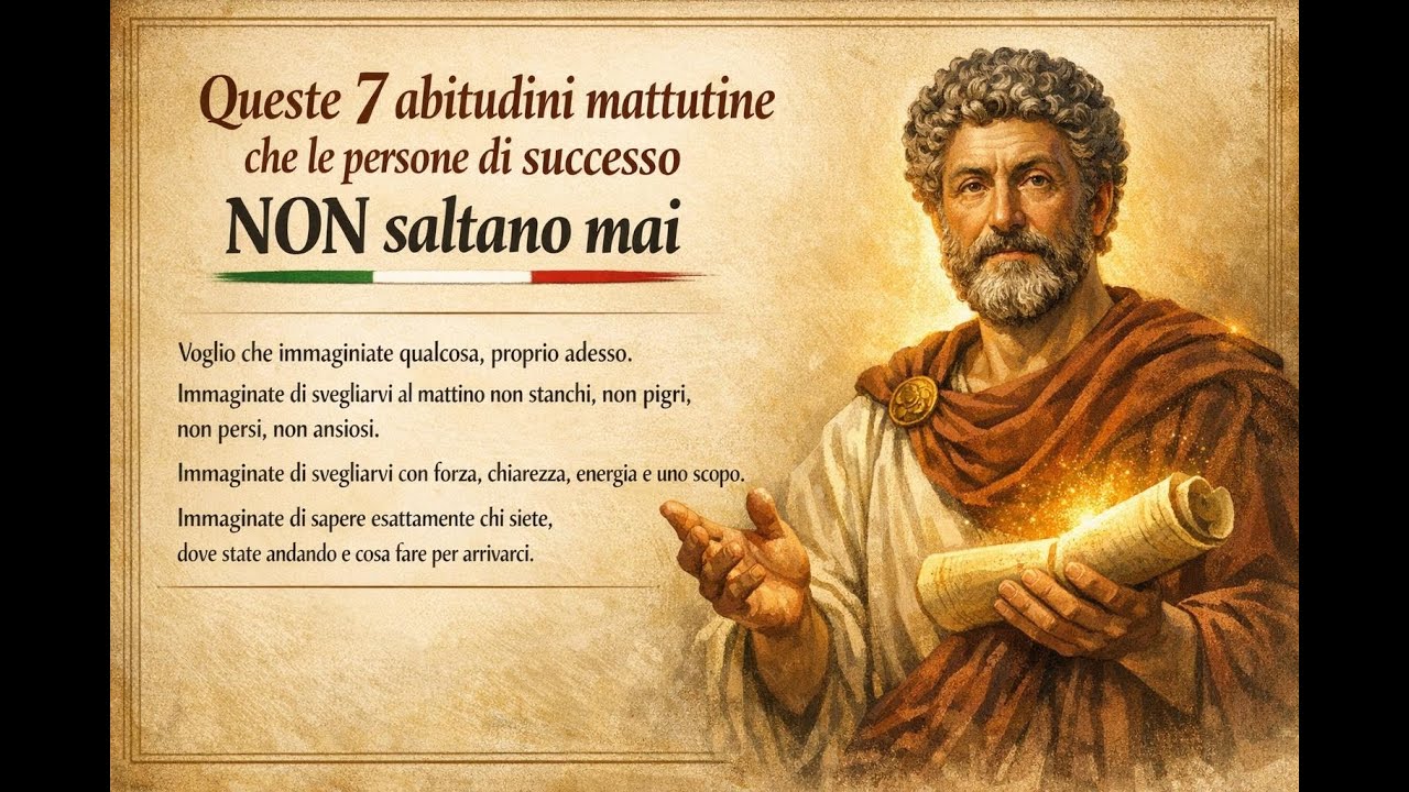 These 7 Morning Habits Successful People NEVER Skip (Part 2)|Graded Reader | Improve Italian Fluency
