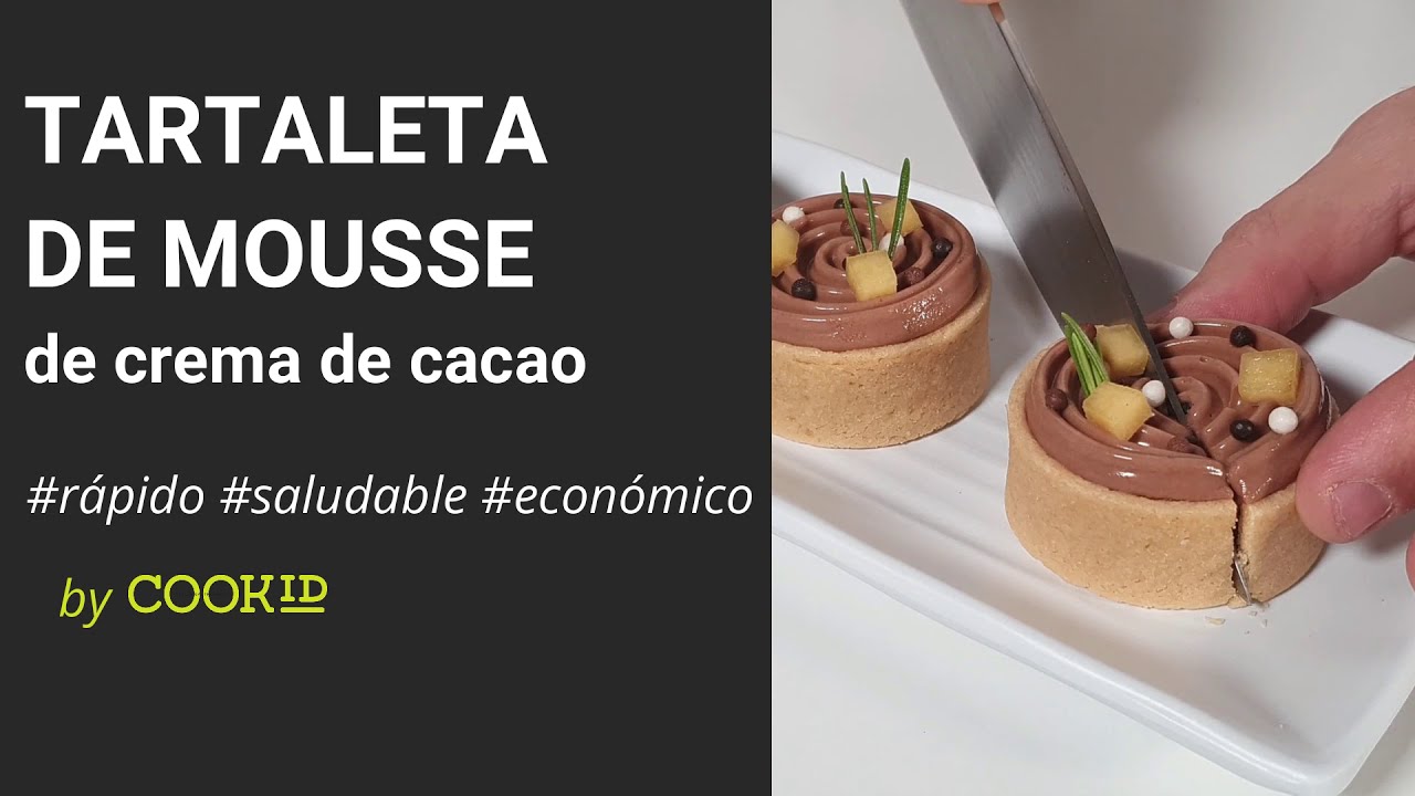 Mousse de Nutella super facil con un resultado espectacular