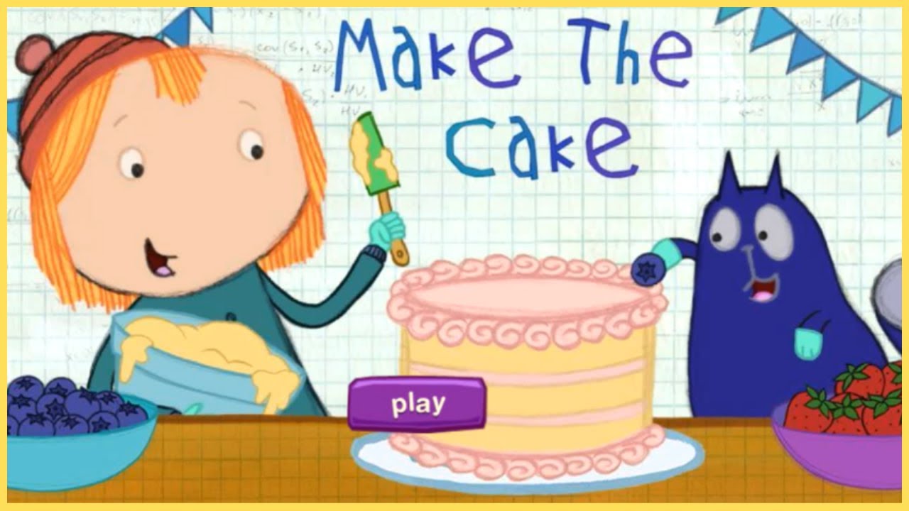 PBSkids | Make The Cake | Peg + Cat