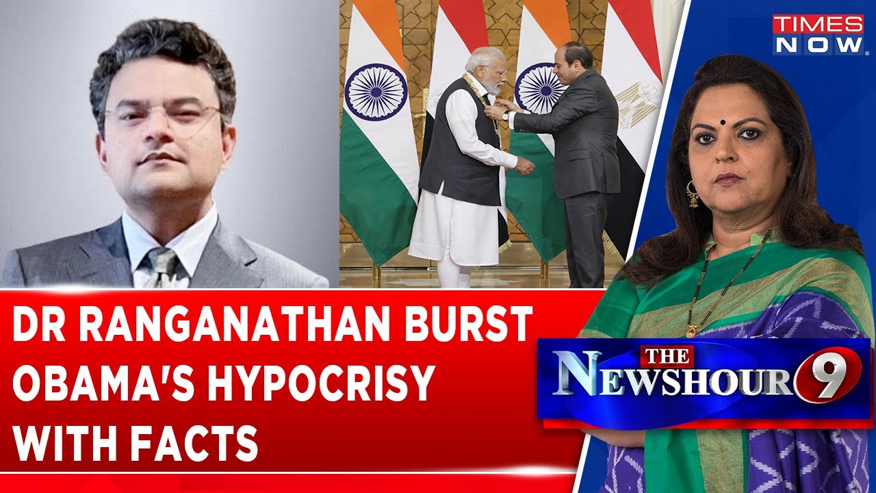 Dr Ranganathan Burst Obama's Hypocrisy With Facts & Points Out Provocation Of Panelist | Newshour