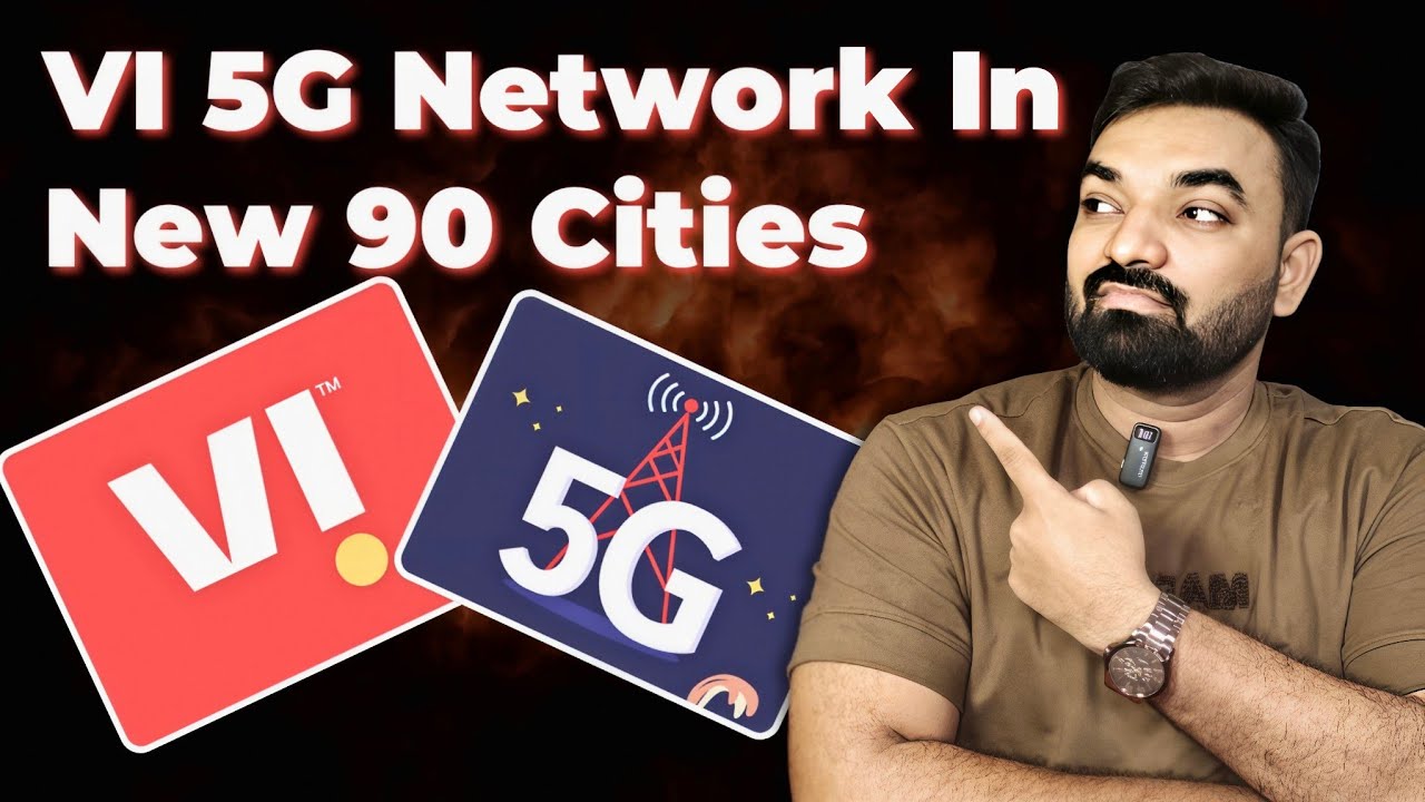 Vodafone Idea Ready To Launch 5G Network In New 90 Cities #telecomnews #vi5g #vodafoneidea 