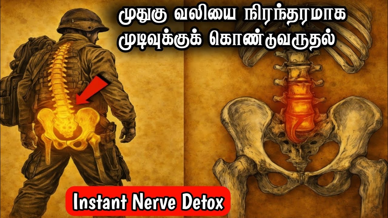 நாடி ஷோதனா: உடனடி நரம்பு நச்சு நீக்கம் | Instant Nerve Detox in Tamil | Back Pain Relief