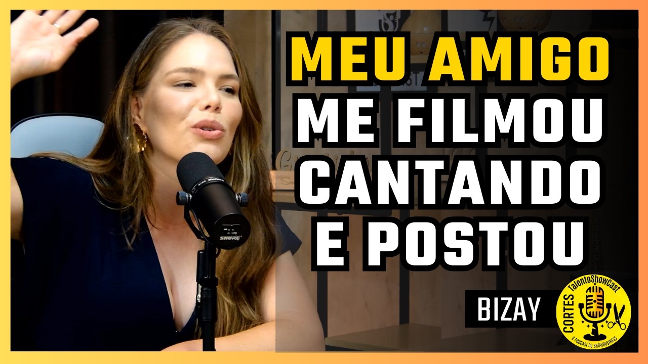BIZAY FOI ESCOLHIDA PELA MÚSICA - Cortes TalentoShowCast