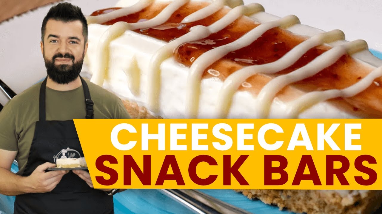 Strawberry Cheesecake | Delicious Philadelphia Snack Bars