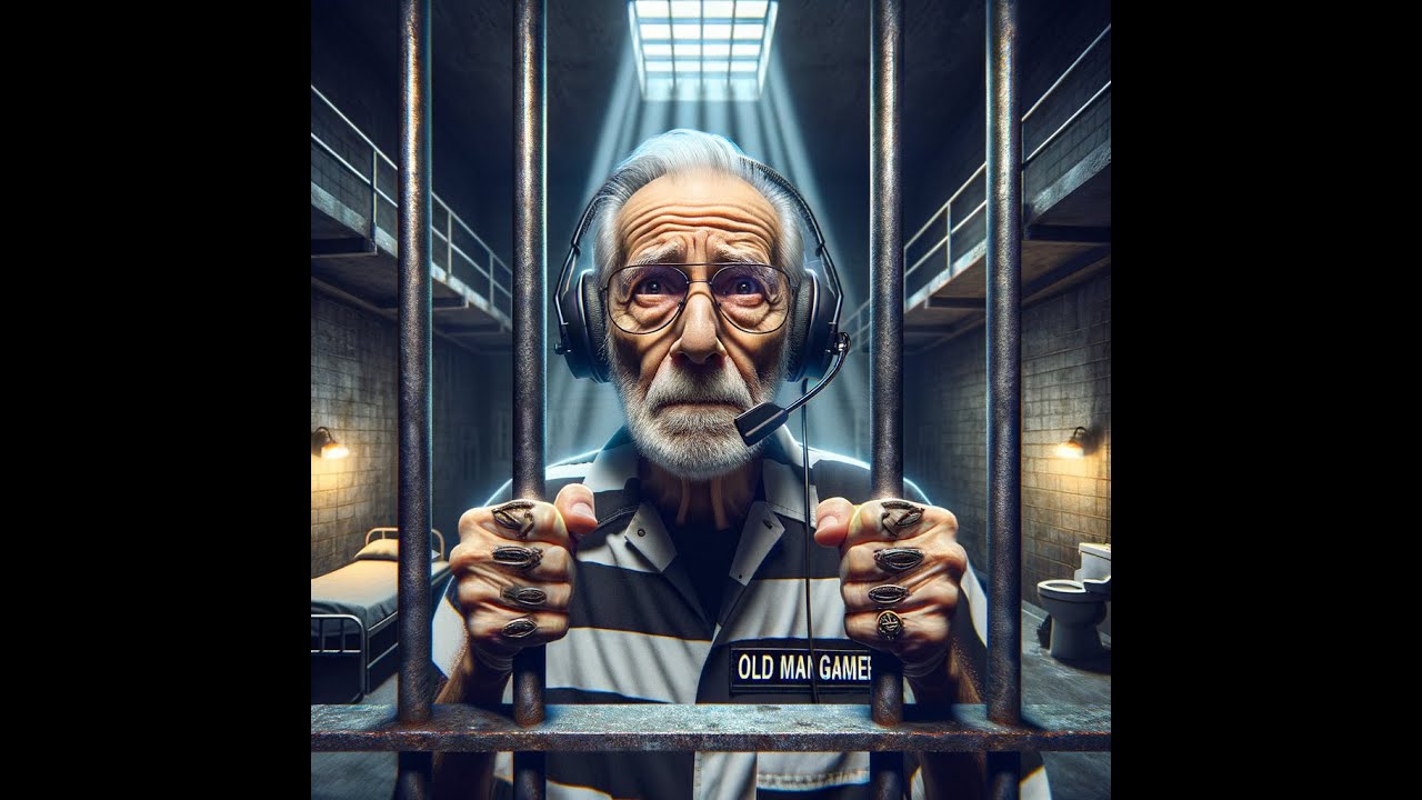 I Tried Fortnite Prison Break for the FIRST TIME Can You do Better Than Old Man Gamer? Bet you Can't