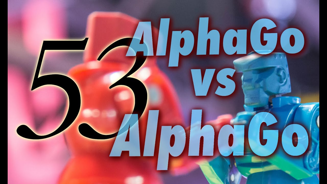 AlphaGo vs. AlphaGo with Michael Redmond 9p: Game 53