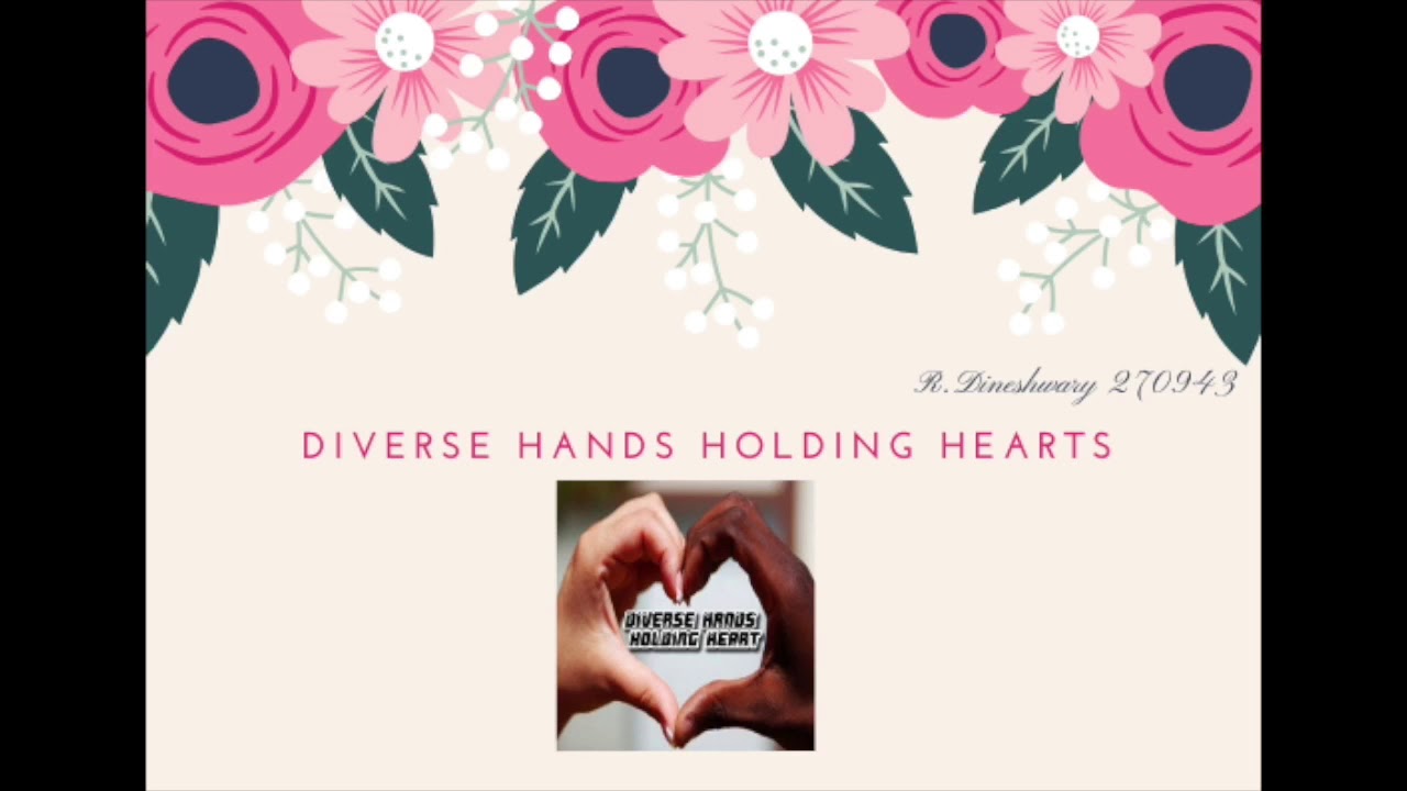 GLOBAL RELATIONSHIPS: DIVERSE HANDS HOLDING HANDS