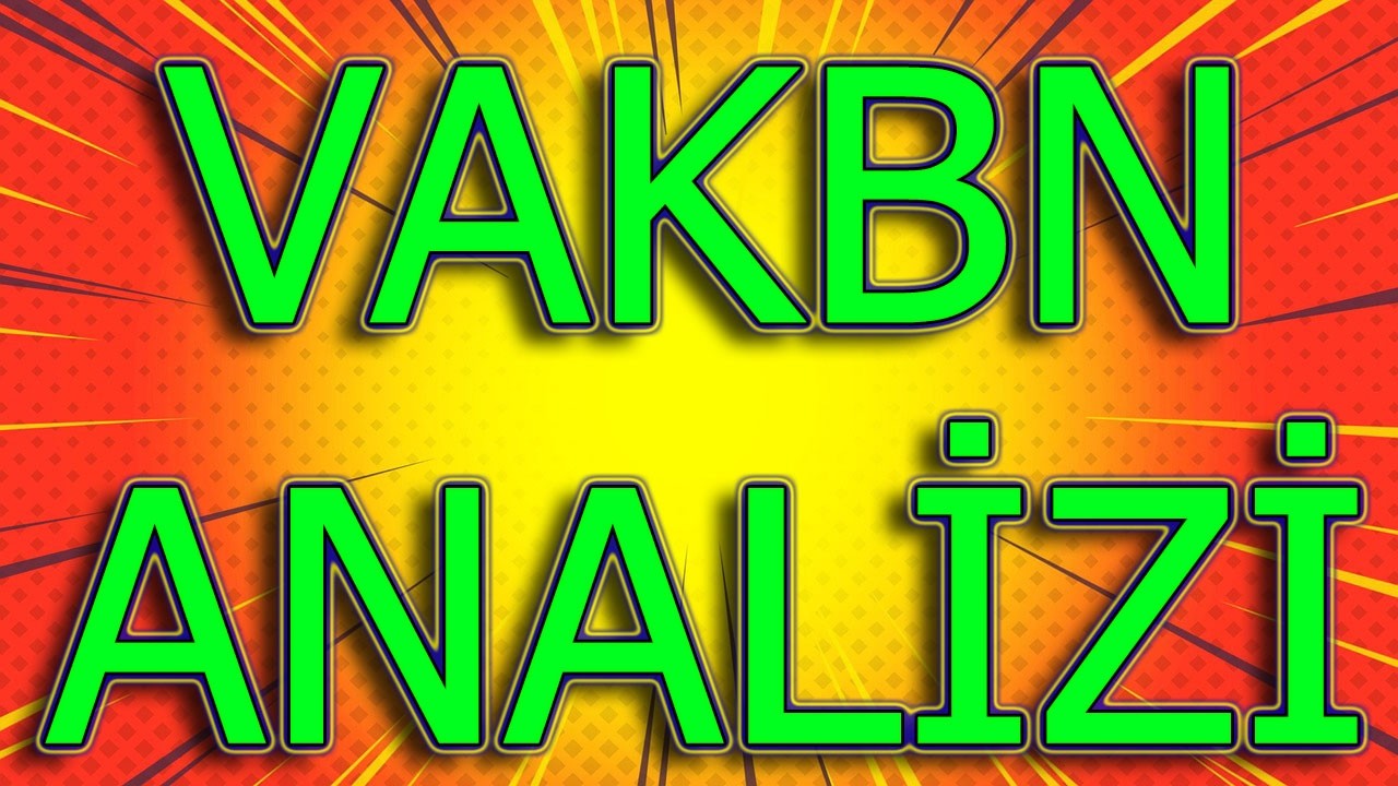 VAKIFBANK HİSSE TEKNİK ANALİZİ VAKIFBANK HİSSE TEKNİK ANALİZ VE YORUMU #VAKBN