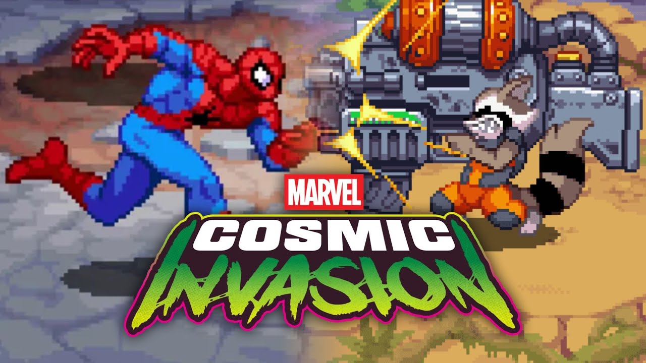 MARVEL Cosmic Invasion // Spider-Man & Rocket Raccoon DEMO // No Commentary
