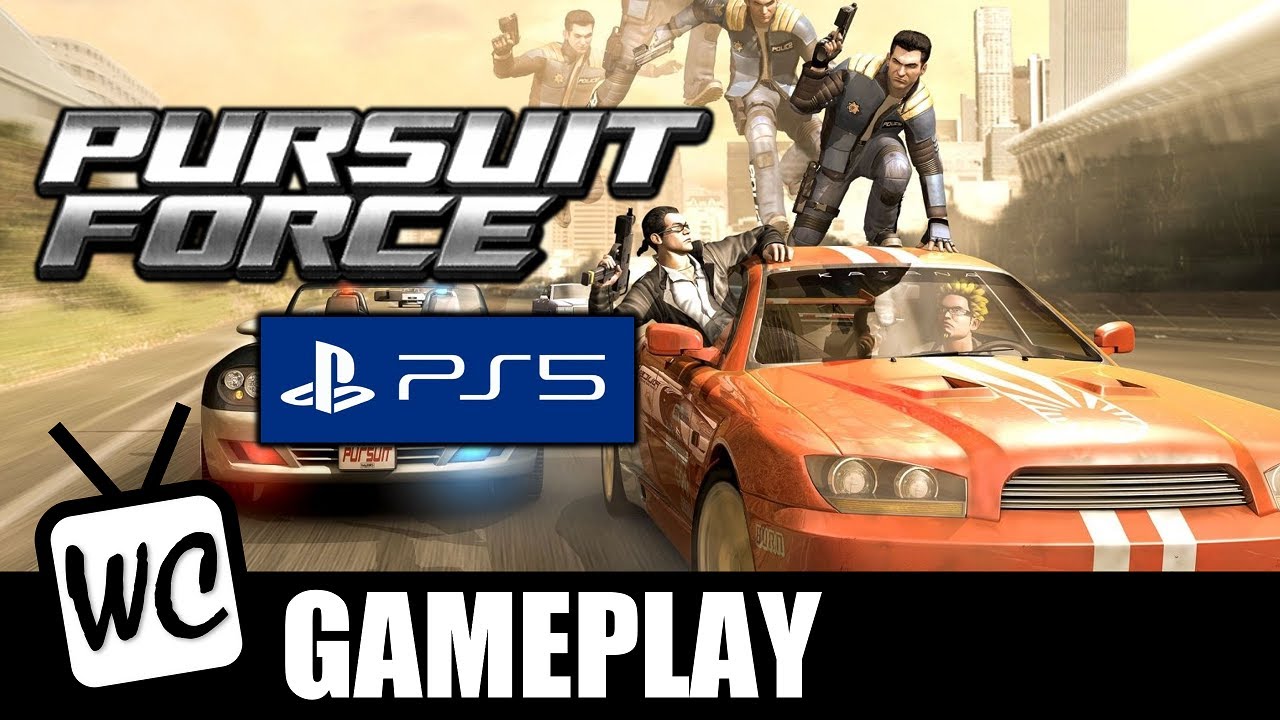 Pursuit Force - PS5 Gameplay - PSP Classic
