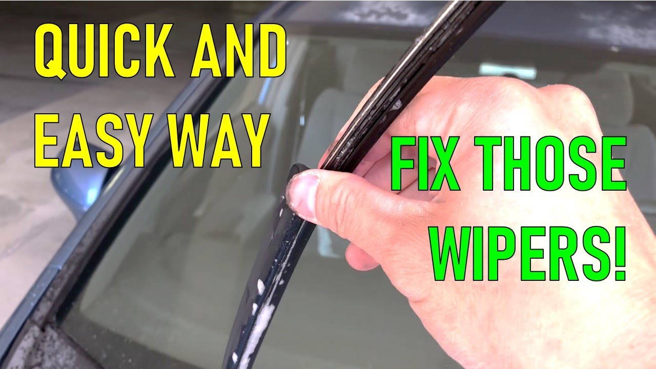 How to replace WIPER BLADES the quick and easy way!  2006-2011 8th gen Honda Civic