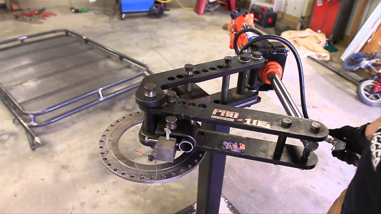 BleepinJeep's Homemade Roof Rack - and Tube Bending / Notching