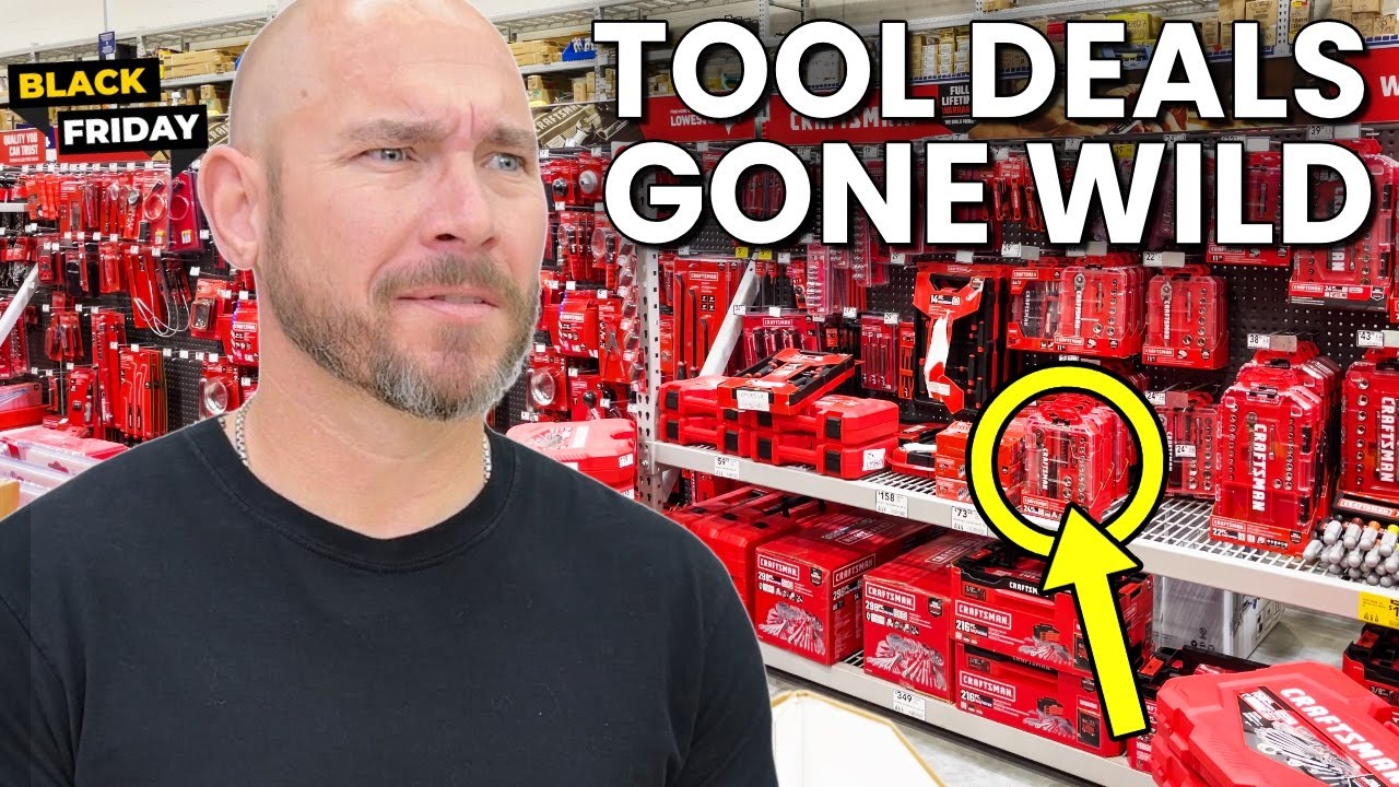 These Black Friday Tool Deals Are Actually WILD!