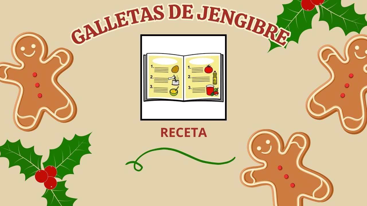 RECETA GALLETAS DE JENGIBRE