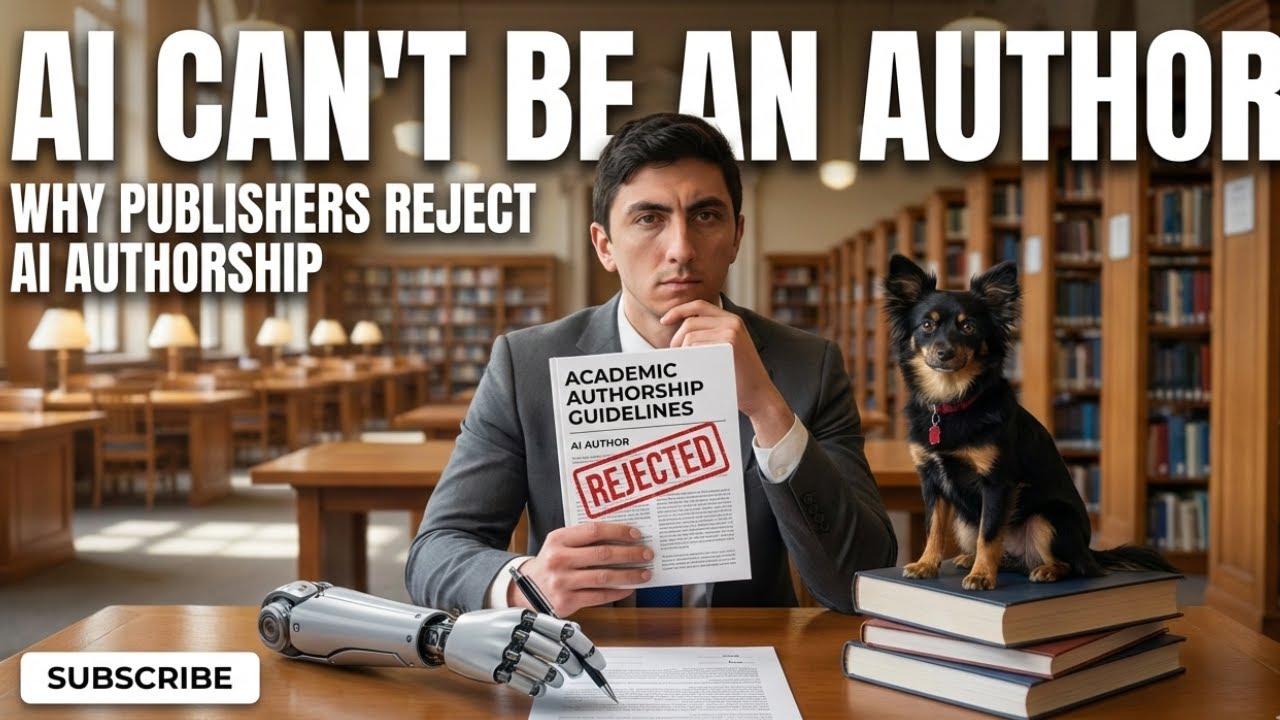AI Authorship: Why AI Can't Be an Author | AI-Powered Research