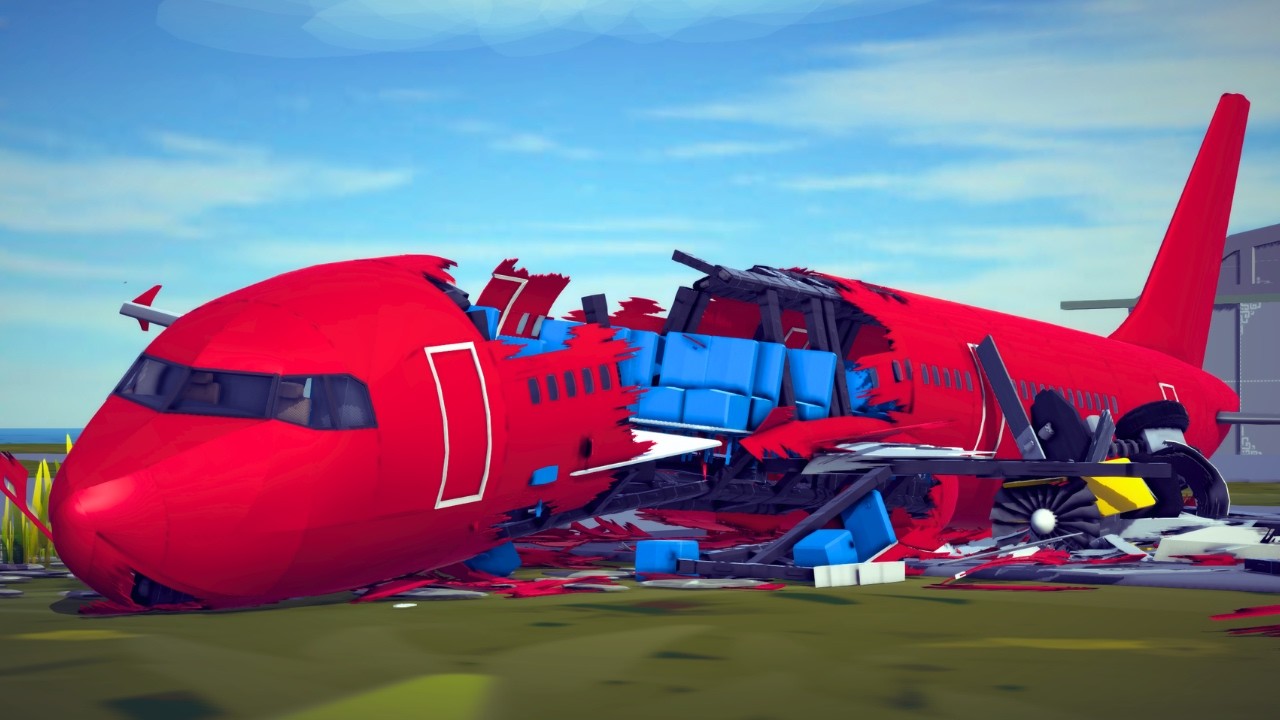 Realistic Fictional Airplane Crashes and Emergency Landings #32 | Besiege
