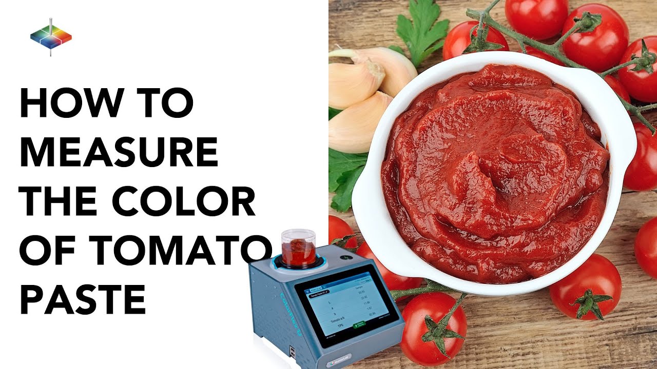 Ensuring Quality: How to Measure the Color of Tomato Paste